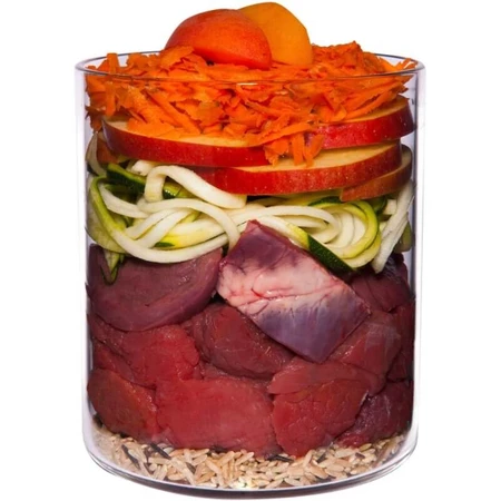 Terra Canis Classic Beef - Complete Wet Food for Adult Dogs of Normal Weight, 800 g