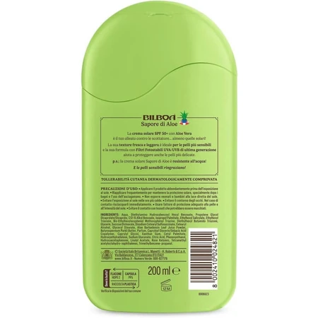 Bilboa Sonnencreme LSF 50+ mit Aloe-Duft, sehr hoher Schutz, 200 ml