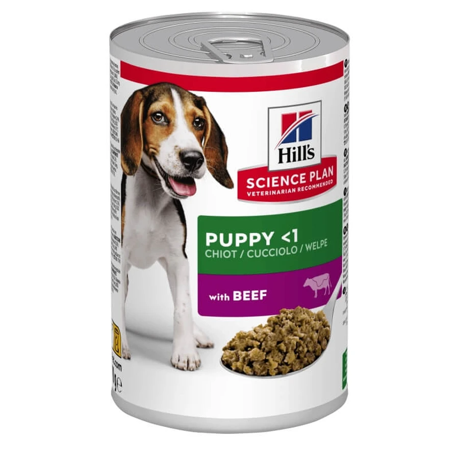 Hill's Science Plan Puppy Beef - Wet Food for Puppies, 370 g