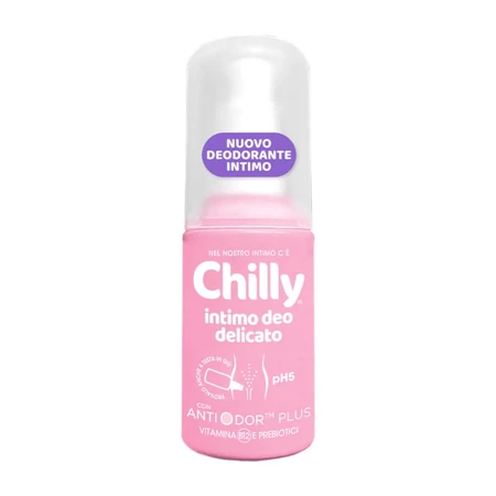 Chilly Gentle Intim-Deodorant, pH-Wert 5, mit Vitaminen und Präbiotika, 50 ml