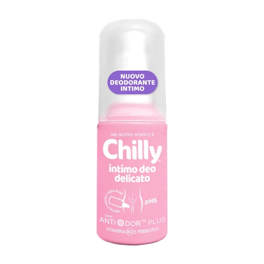 Chilly Gentle Intim-Deodorant, pH-Wert 5, mit Vitaminen und Präbiotika, 50 ml