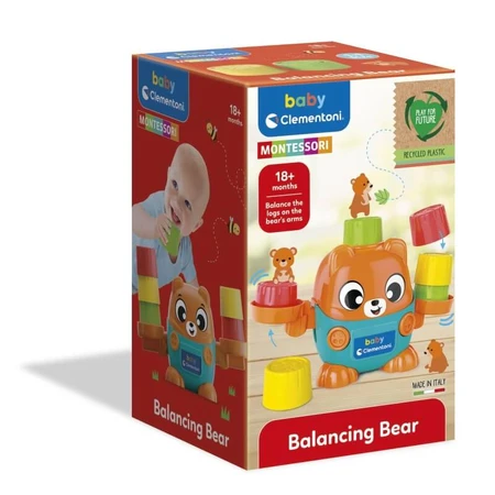 Clementoni Balancing Bear - Balancing Bear for Early Learning, 18m+