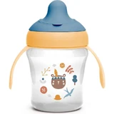 Suavinex Forest - Vaso antiderrame, a partir de los 6 meses, amarillo, 200 ml