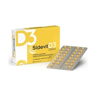 Sidevit D3 2000 UI, 30 comprimés - Complément alimentaire à base de vitamine D3