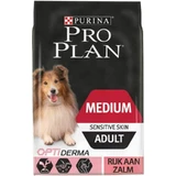 Purina Pro Plan Medium Adult Sensitive Skin Salmon - Complete Food for Adult Dogs with Sensitive Skin, 3 kg