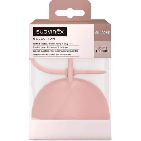 Suavinex Selection Color Essence - Porte-tétine en silicone - Nude