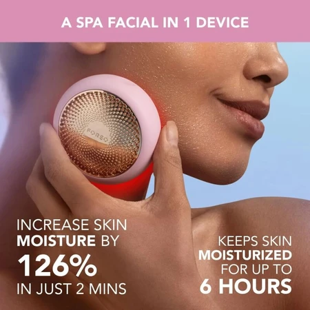 Foreo UFO 3 - 5-in-1 device for deep facial hydration - pearl pink