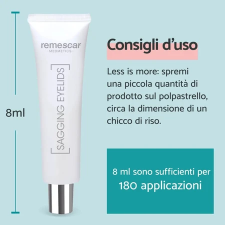 Remescar-Creme gegen schlaffe Augenlider, 8 ml (beschädigte Verpackung)