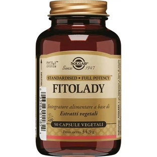 Solgar Fitolady 50 vegetarische capsules - Voedingssupplement voor de menstruatiecyclus en de menopauze