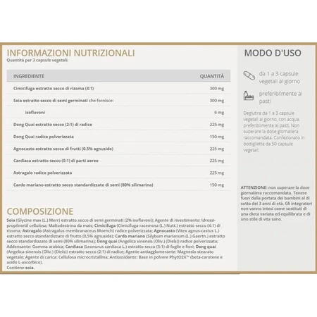 Solgar Fitolady 50 vegetarische capsules - Voedingssupplement voor de menstruatiecyclus en de menopauze