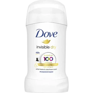 Waar: Invisible Dry – Geur van witte fresia en viooltjes – Deodorantstick, 40 ml