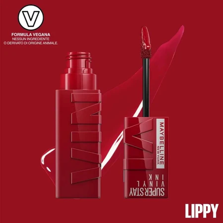 Maybelline Super Stay Vinyl Ink – ruj lichid nr. 10 Lippy