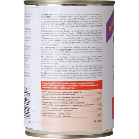Almo Nature Daily Menu Beef - Comida húmeda para perros adultos, 400 g
