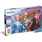 Clementoni Frozen 2 Puzzle, 104 Pieces, 62x42 cm