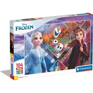 Clementoni Frozen 2 Puzzle, 104 Pieces, 62x42 cm