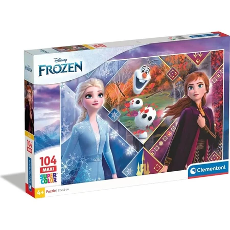 Clementoni Frozen 2 Puzzle, 104 Pieces, 62x42 cm