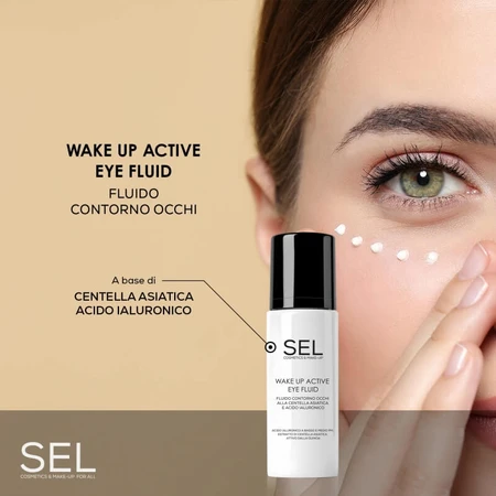 Wake Up Active Eye Fluid - Fluide hydratant pour le contour des yeux, 30 ml