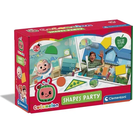 Clementoni Cocomelon Shapes Party – Lernspiel