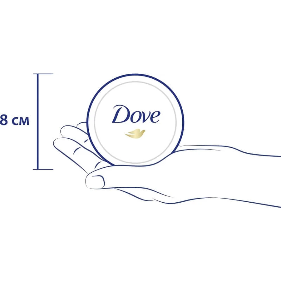 Dove Intensive Cream – Pflegende Körpercreme 150 ml