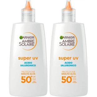 Garnier Ambre Solaire - Super UV Hyaluronzuur SPF 50+ - Hydraterende vloeistof 40 ml