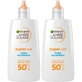 Garnier Ambre Solaire - Super UV Hyaluronzuur SPF 50+ - Hydraterende vloeistof 40 ml