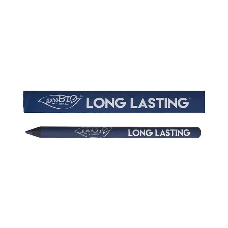 Purobio Long Lasting - Lápiz de ojos de larga duración n.º 004L Azul medianoche