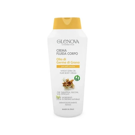 Loción ligera Glenova con aceite de germen de trigo para piel seca, 300 ml