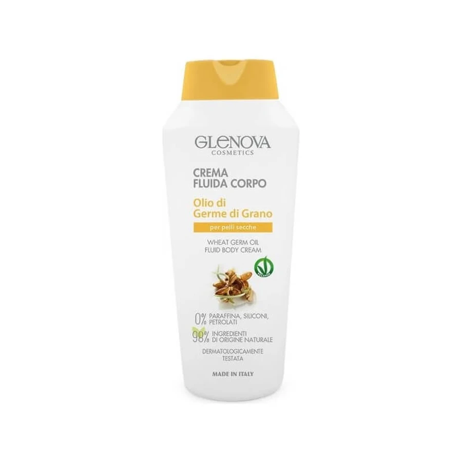 Loción ligera Glenova con aceite de germen de trigo para piel seca, 300 ml