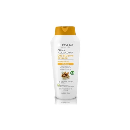 Loción ligera Glenova con aceite de germen de trigo para piel seca, 300 ml