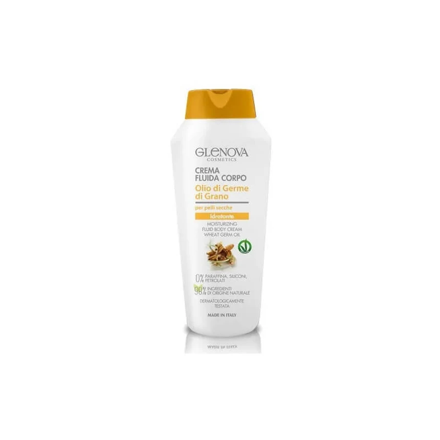 Loción ligera Glenova con aceite de germen de trigo para piel seca, 300 ml