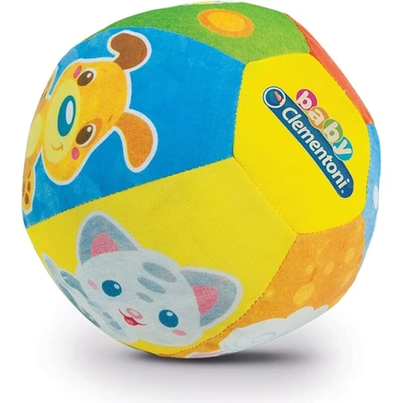 Clementoni Animal Friends Musical Ball Toy, 3m+