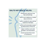 Balto Life - Attelle pour dysplasie de la hanche, taille S