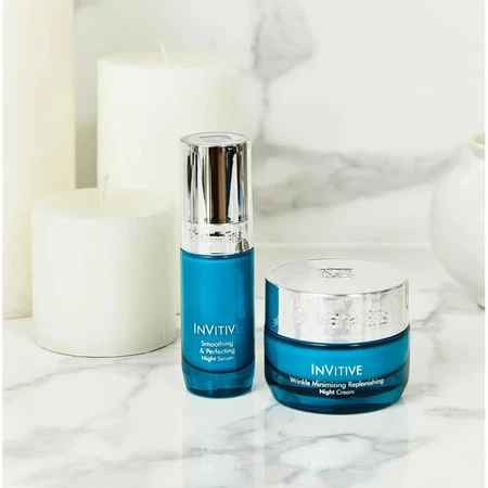 Dr. Irena Eris Invitive: crema de noche antiarrugas regeneradora que minimiza las arrugas, 50 ml