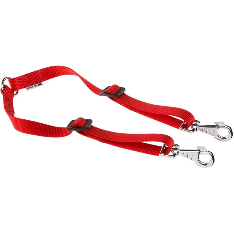 Ferplast Twin 10-36 - terminale doppio nylon regolabile per due cani