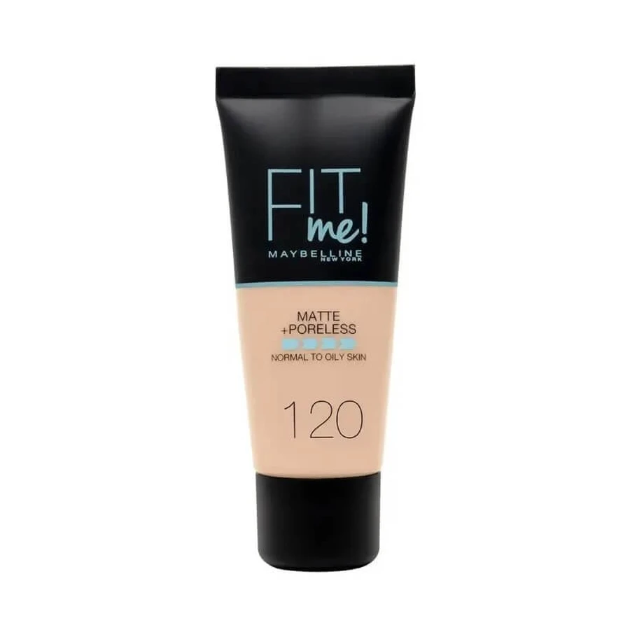 Maybelline Fit Me Matt &amp; Poreless - Vloeibare foundation - Nr. 120 Classic Ivory