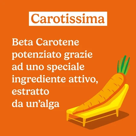 Bilboa Sunscreen SPF 20 Carotissima Milk, Medium Protection, 200 ml