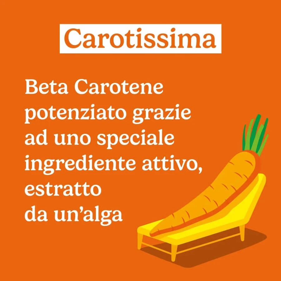 Bilboa Sunscreen SPF 20 Carotissima Milk, Medium Protection, 200 ml