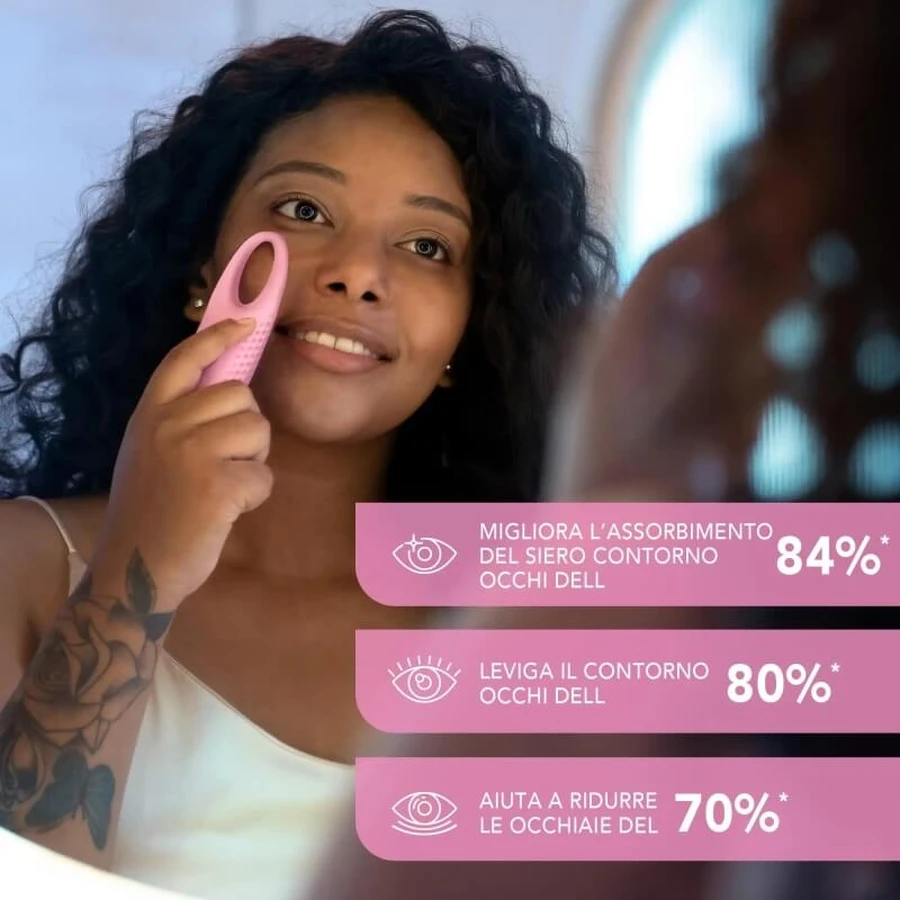 Foreo Iris 2 - Oogmassageapparaat - Pearl Pink