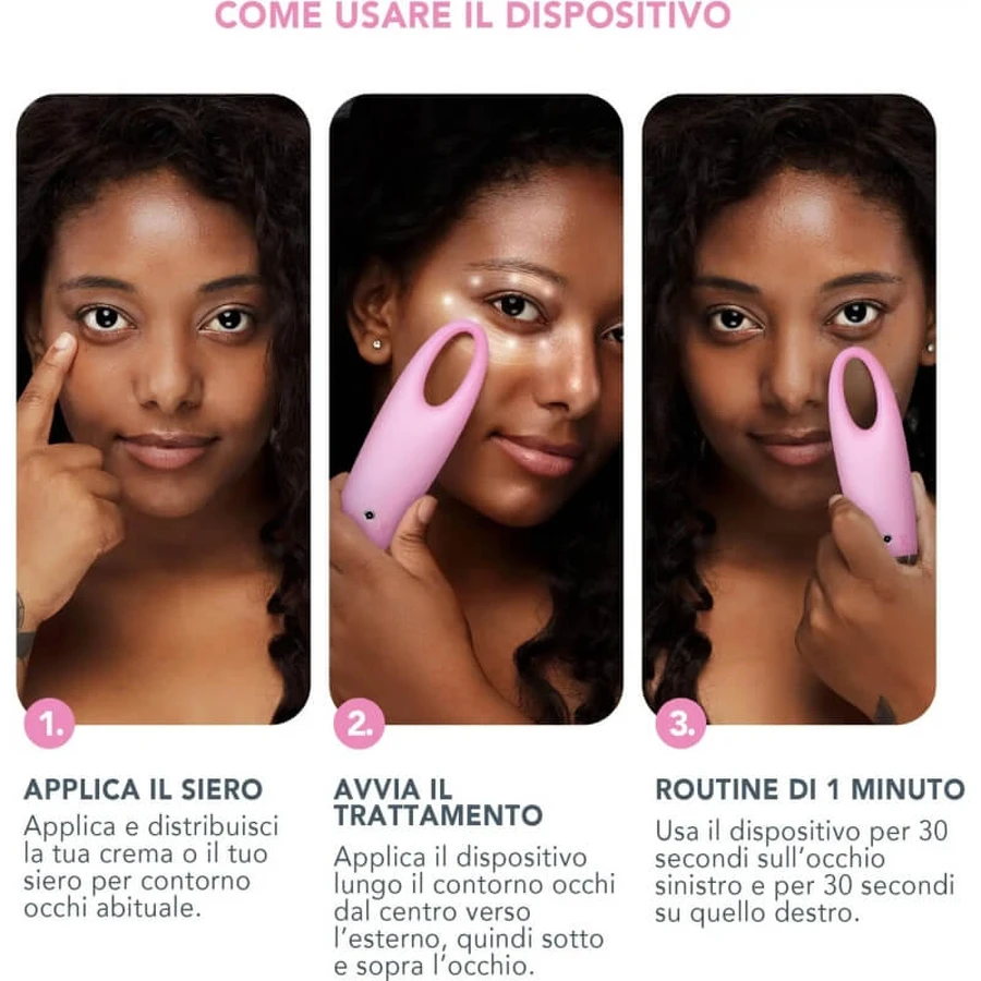 Foreo Iris 2 - Oogmassageapparaat - Pearl Pink