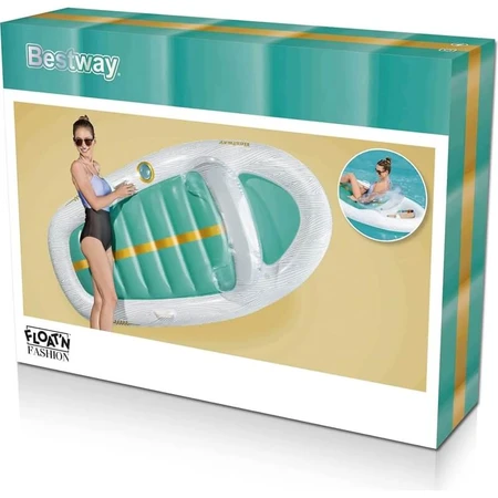 Bestway Vacation Yacht Lounge - Colchón hinchable, 216 x 117 cm