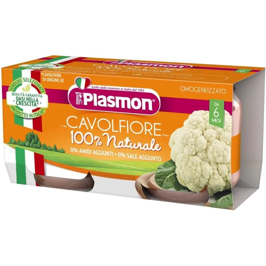 Plasmon – homogenisiertes Blumenkohlpüree 2 × 80 g