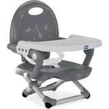 Chicco Pocket Snack - Rehausseur de chaise, gris foncé