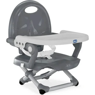 Chicco Pocket Snack - Chair Booster Seat, Dark Gray