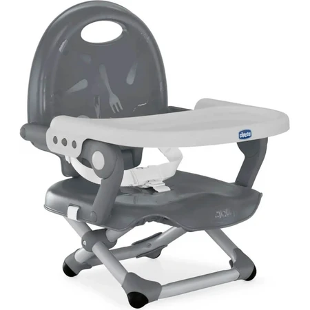 Chicco Pocket Snack - Chair Booster Seat, Dark Gray