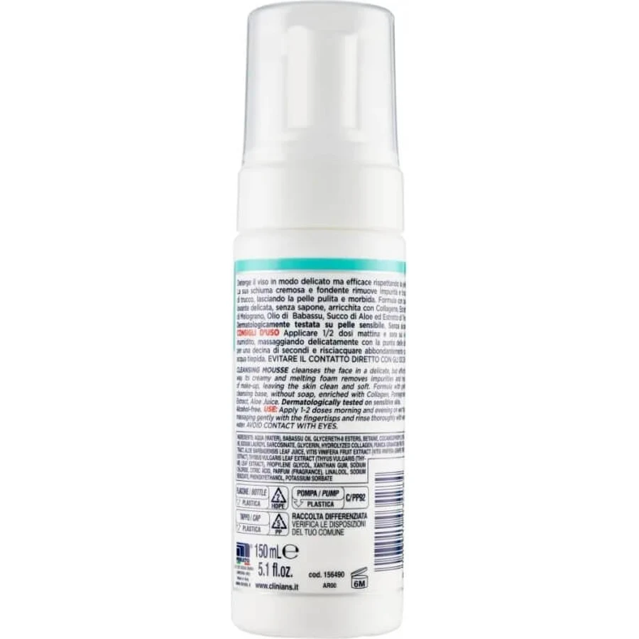 Clinians Anti-Wrinkle Repair - Gezichtsreinigingsmousse 150 ml