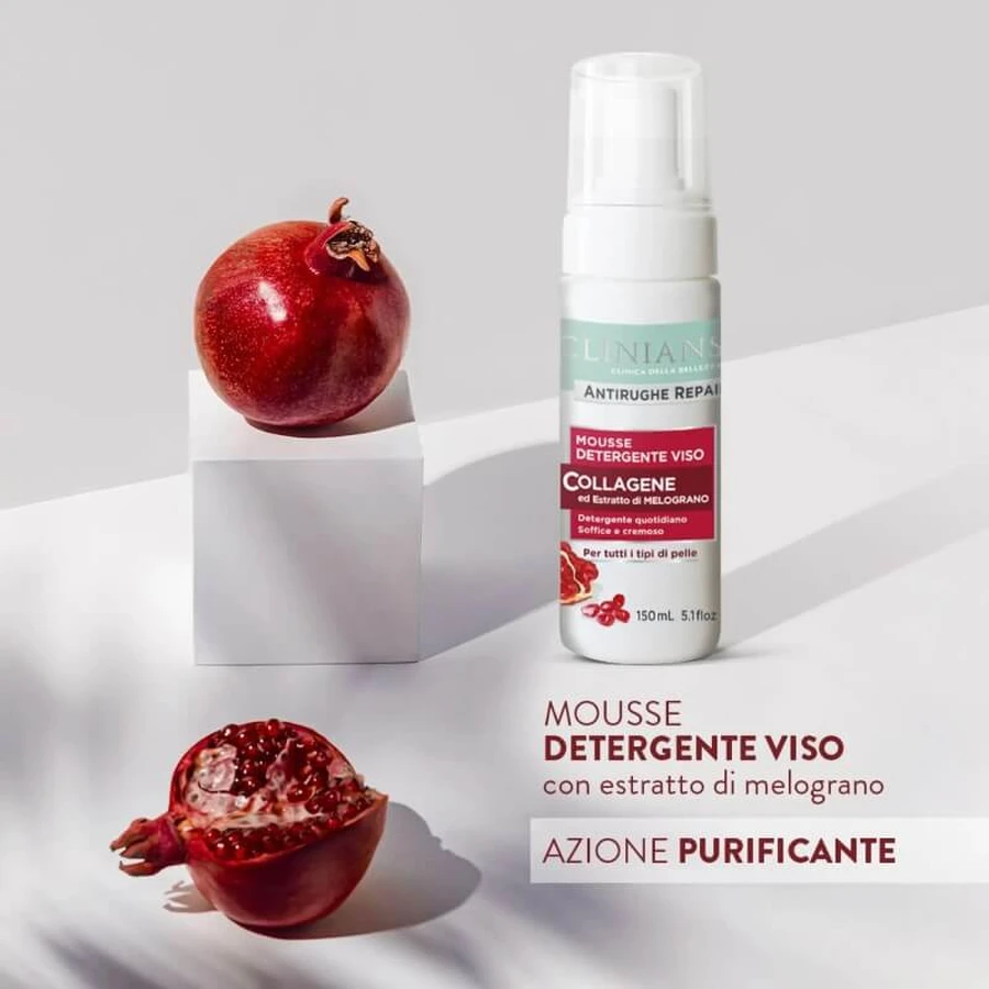 Clinians Anti-Wrinkle Repair - Gezichtsreinigingsmousse 150 ml