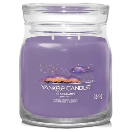 Yankee Candle Stargazing - Bougie parfumée Signature, format moyen, 368 g