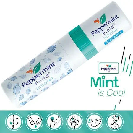 Crayon Nazal 2 en 1 inhalateur saveur Menthe poivrée Champ Original 2ml