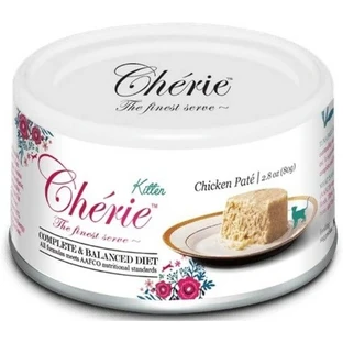 Cherie Kitten Hühnermousse – Alleinfuttermittel für Kätzchen, 80 g
