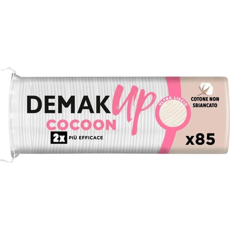Demak Up Cocoon Makeup Remover Pads, 85 pads
